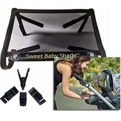 Sweet Baby Shade in Black, protects your baby from the sun; best baby sunshade for strollers & car seats-reduces newborn sun exposure to skin