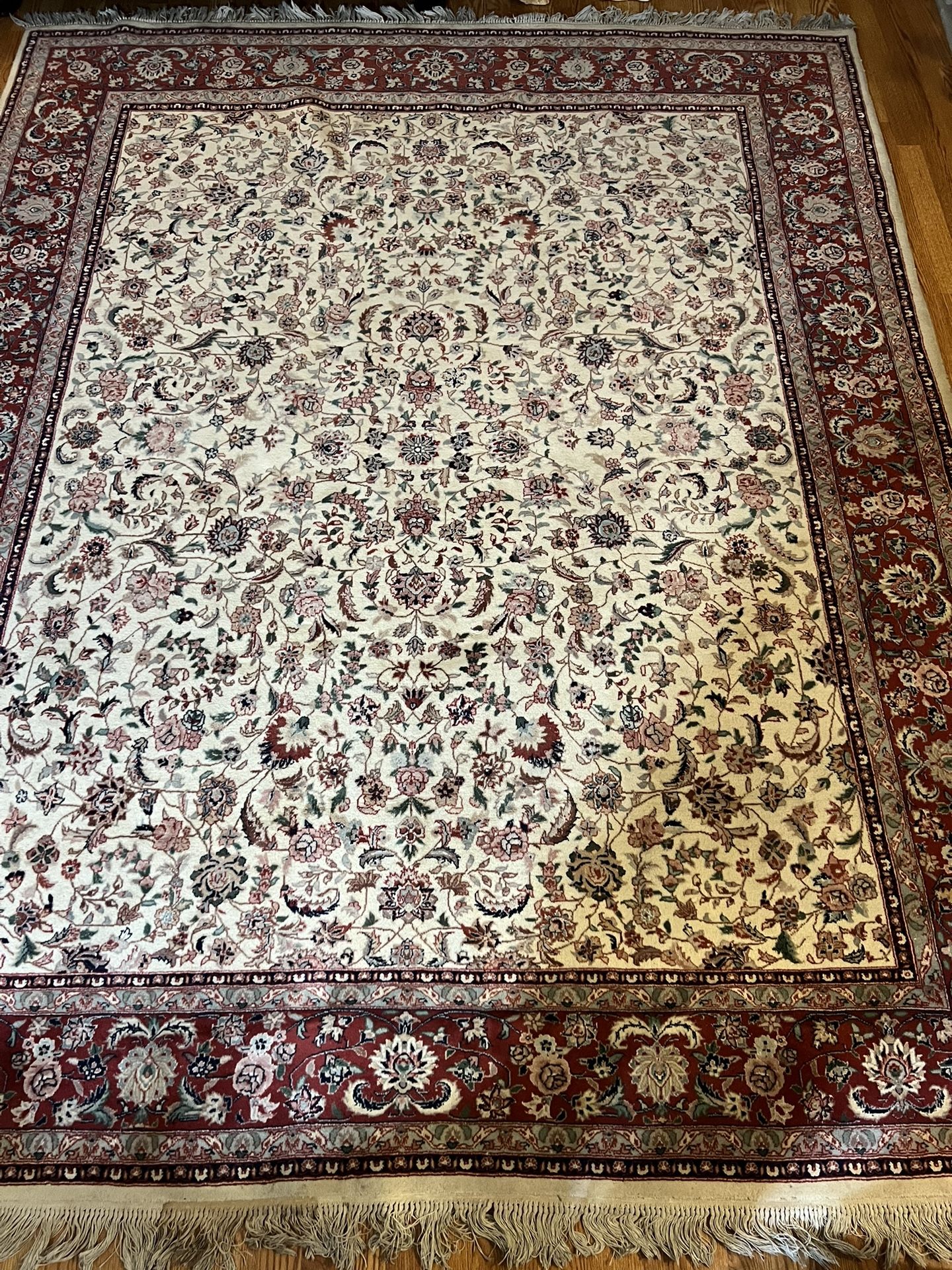 Large Vintage Persian Wool Rug 10’ X8’