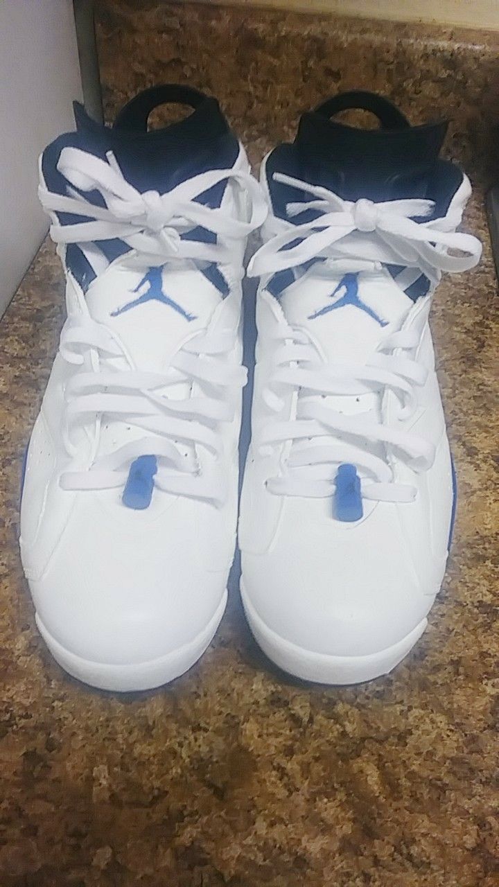 Air jordan 6 sport blue