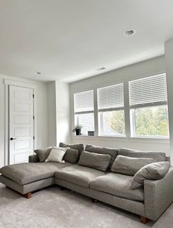 West Elm Harmony Sectional Couch Sofa Great Condition
