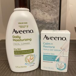 Aveeno Facial Cleanser And Serum - Stockdale/Buena vista