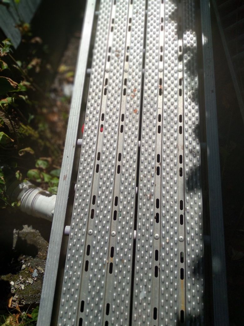 24 foot long × 20 inches Wide Aluminum Plank
