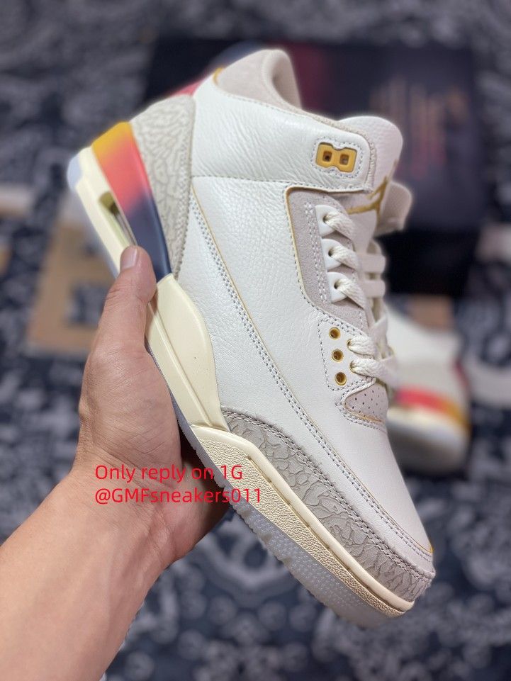 J. Balvin x Air Jordan 3 Retro 'Medellín Sunset'