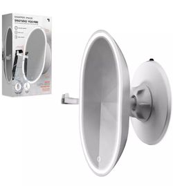 Heated Shower Mirror With Razor Holder