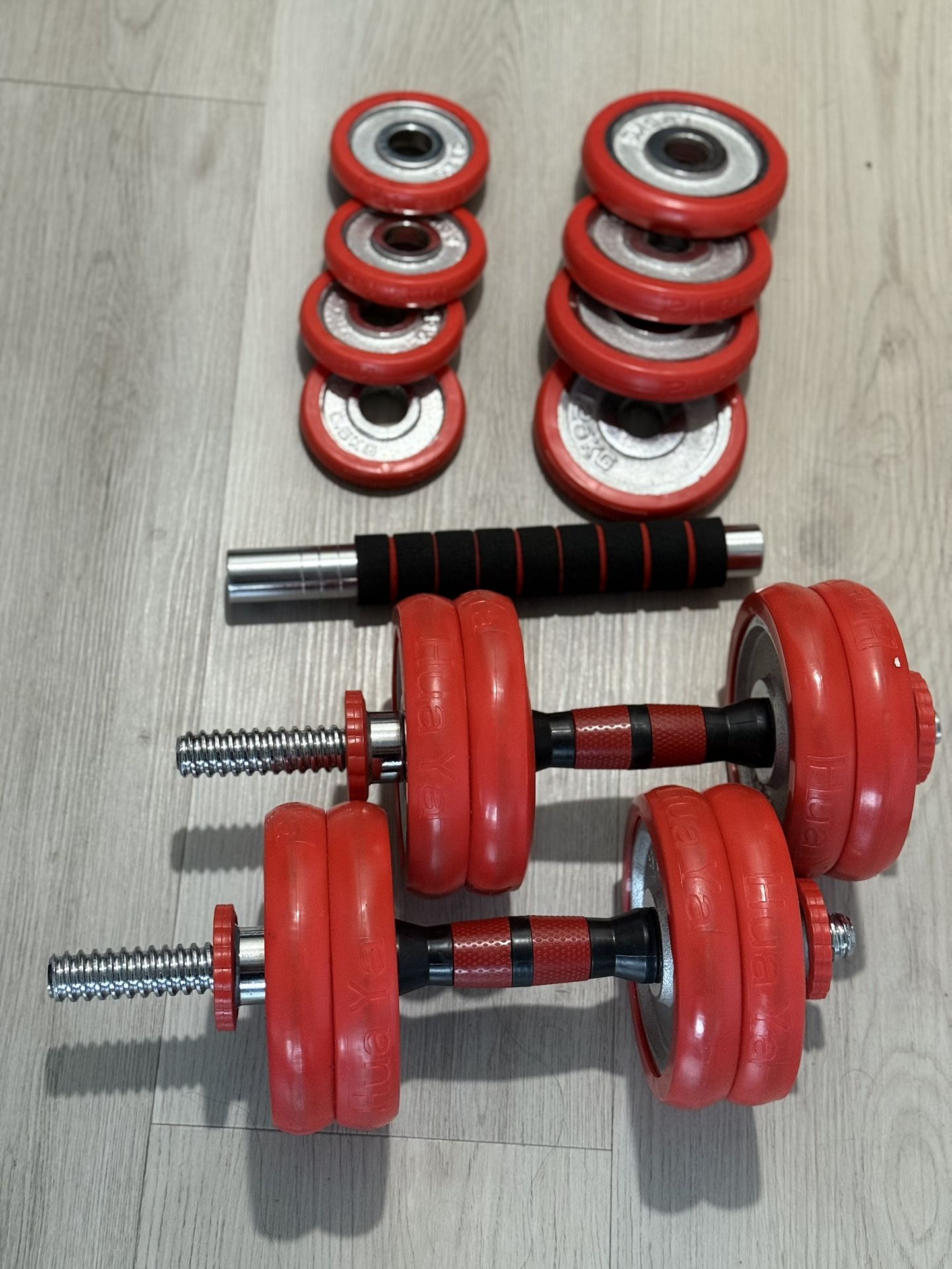 Dumbbell set 44lb/66lb/110lb