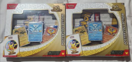 Pokemon 30th Celebration Poster Lot of (2)