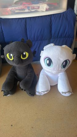Toothless & Light Furry Build A Bear (Read Description for price)