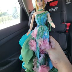 Claude Monet Barbie Doll