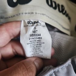 Wilson Grey Baseball Knickers SMALL