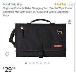 Skip Hop Portable Baby Changing Pad