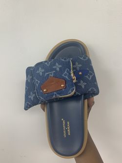 Jeans Lv Slides