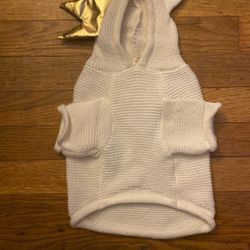 Dog Sweater knitted Small  13 Inch-15 1st$20