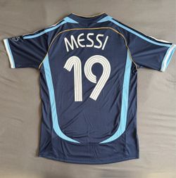 Messi 2006/07 Argentina Away Jersey