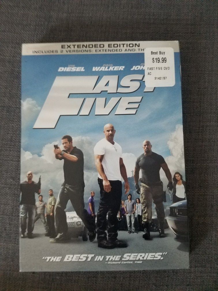 Fast Five Dvd