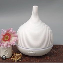 500 ml Ceramic Bluetooth Aroma Oil Diffuser Aromatherapy Ultrasonic Air Humidifier