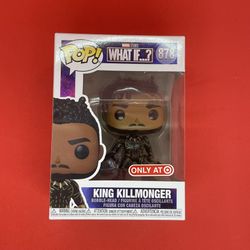 King Killmonger Target Exclusive #878 Funko POP! Marvel Studios Black Panther