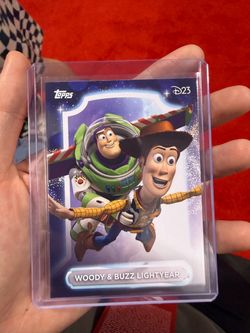 Topps D23 Woody & Buzz Lightyear Trading Card