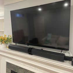 50” Toshiba HD LED TV with Wall Mount