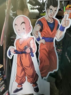 Dragon Ball Z. Gohan And Krillan. Signed By Christopher Sabot.