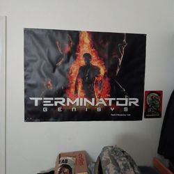 Rarer  Terminator Poster And Sign