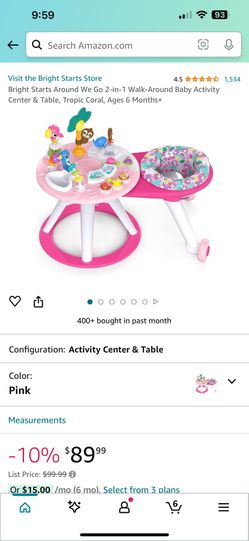 2-in-1 Walk-Around Baby Activity