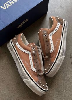 Pearlized Vans Cocoa