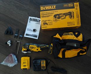 DEWALT  Oscillating Multi-Tool Kit, 20V MAX XR Brushless, Battery+Charger