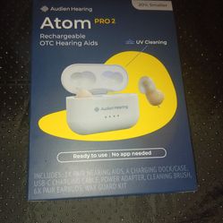 Atom PRO 2 Rechargeable OTC Hearing Aids