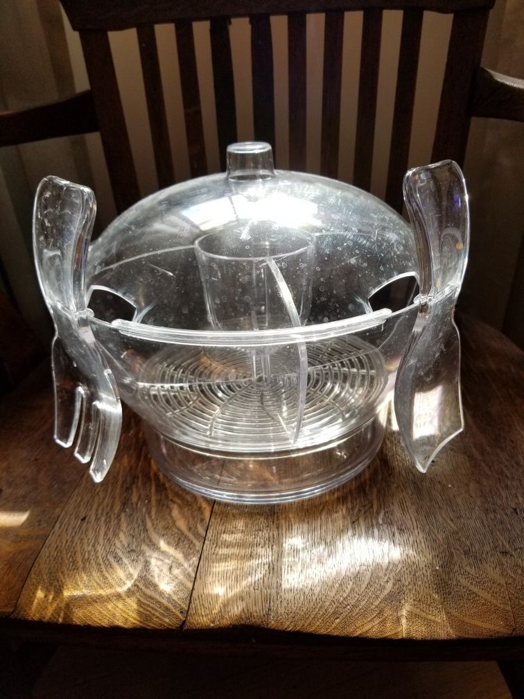 PRODYNE SALAD ON ICE SERVING BOWL