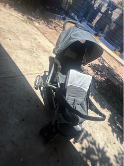 Double duo glider stroller