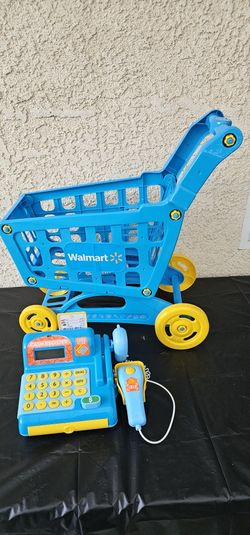 Walmart Shopping Cart And Toy Register