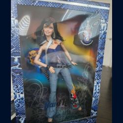 Hard Rock Barbie Collector With Pin 