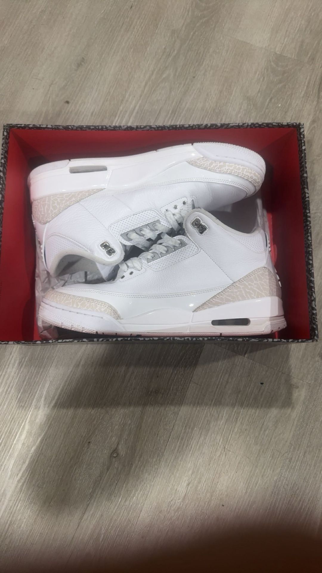 Jordan 3 Pure Whites