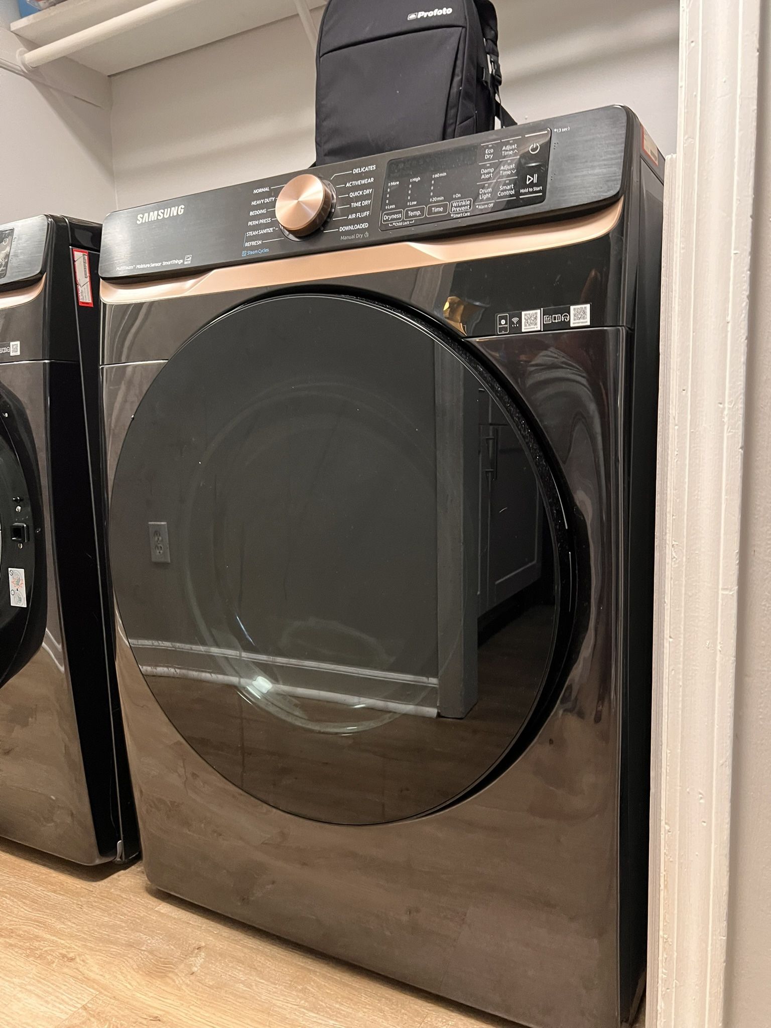 Gas washer/dryer