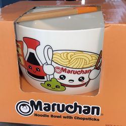 Maruchan Ramen Noodle Bowl w/ Chopsticks (Brand New In Box)