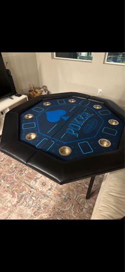 8 Player Foldable Poker table