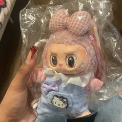 Labubu plush doll from the Pop Mart