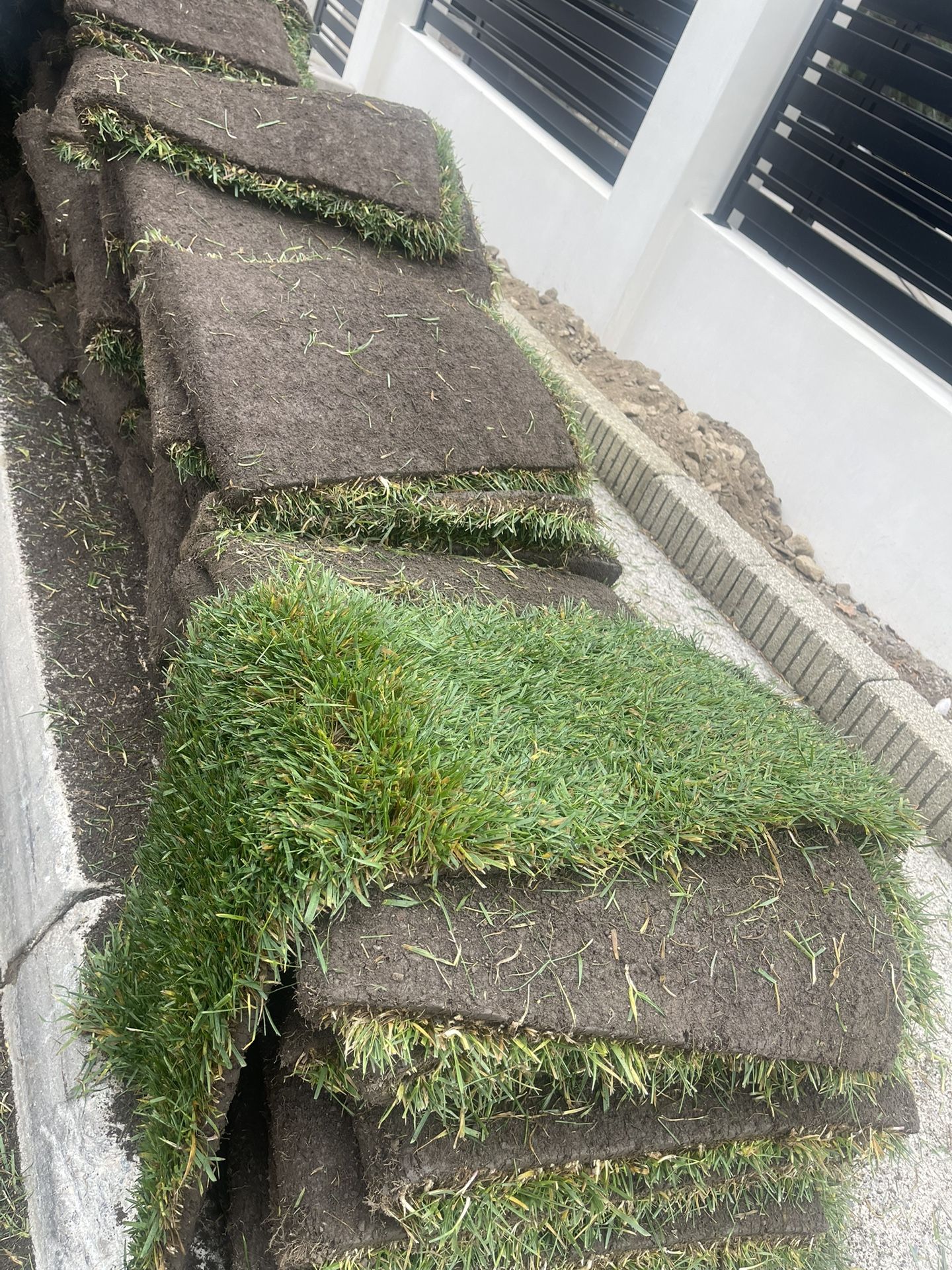 Grass And Sprinklers $3 Per Sq/ Ft