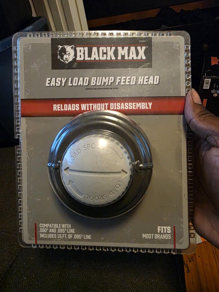 Black Max Easy Load Bump Feed Head
