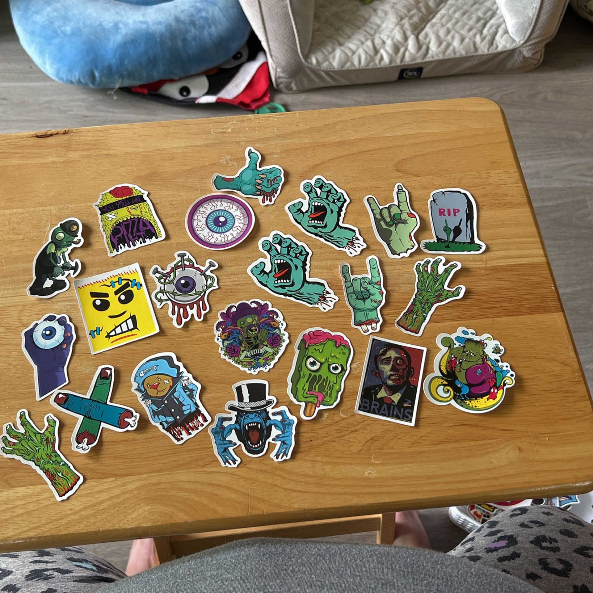 Zombie Stickers
