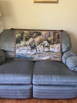 A Good Crossing Psalms 32:10 Tapestry