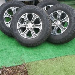 GMC Rims & Tires 265/65r18