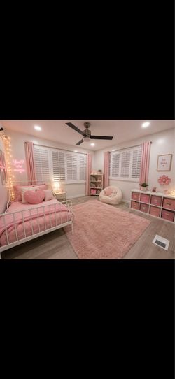 IKEA white bed frame