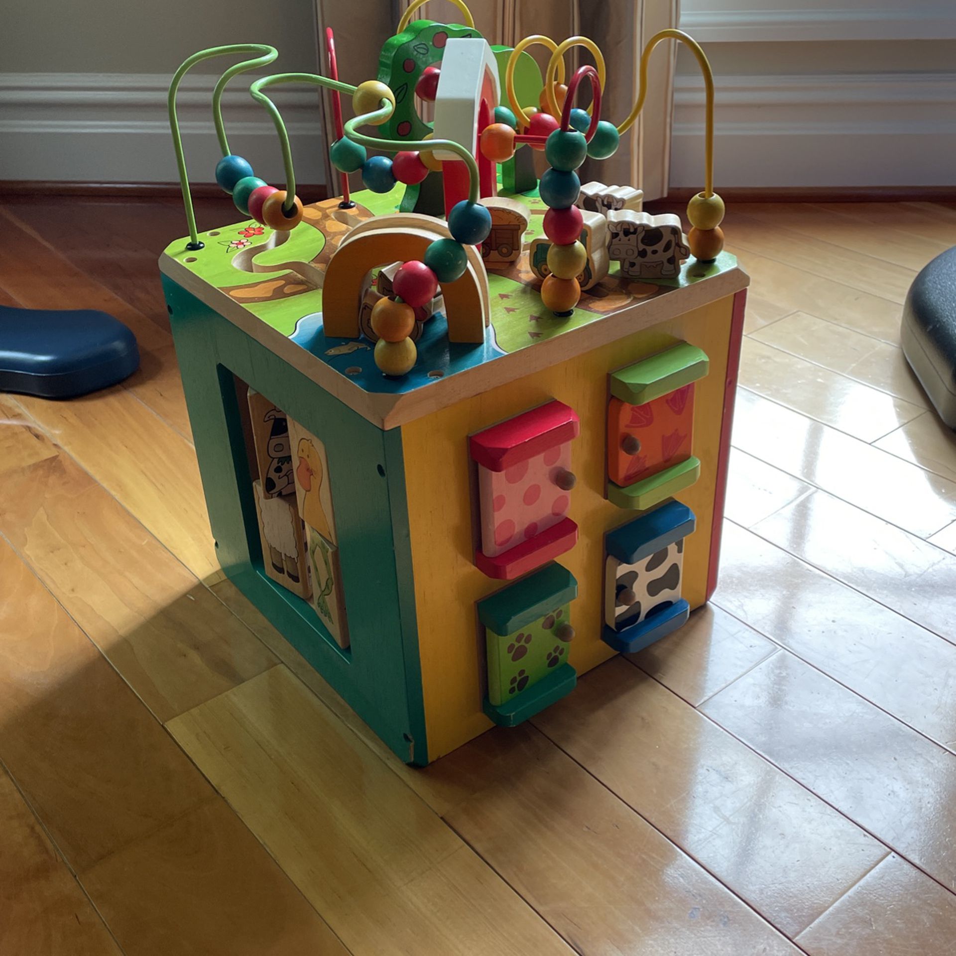 Wooden Activity Station
