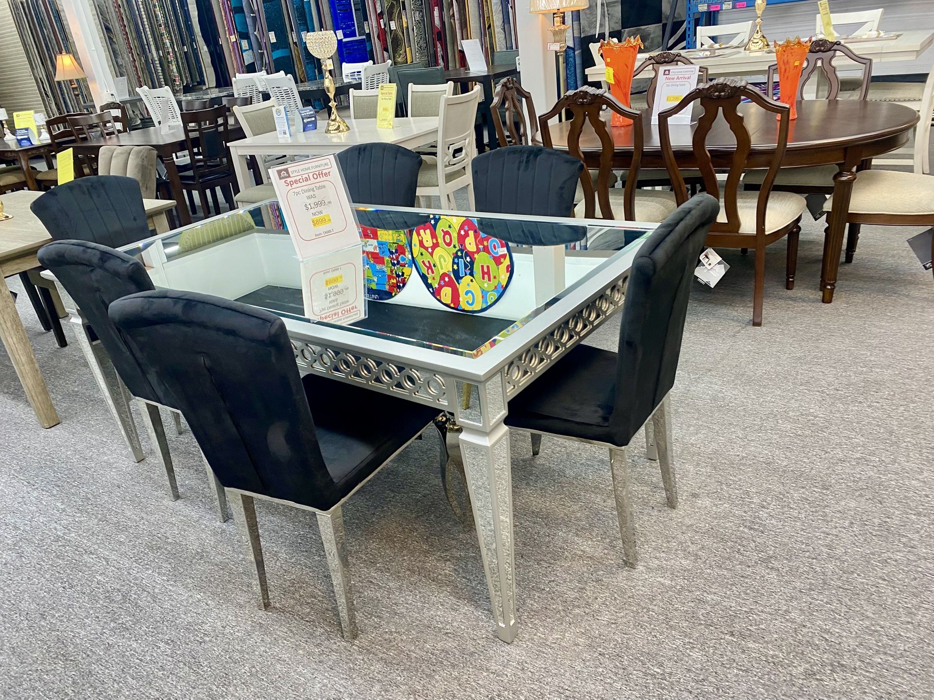 7pc Dinning Table Set $899