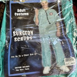 Adult ER Surgeon Costume - Size Large