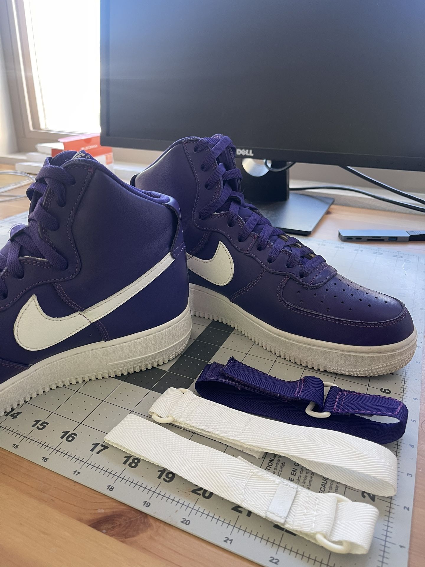 Nike Air Force 1 Size 9 Purple High Retro