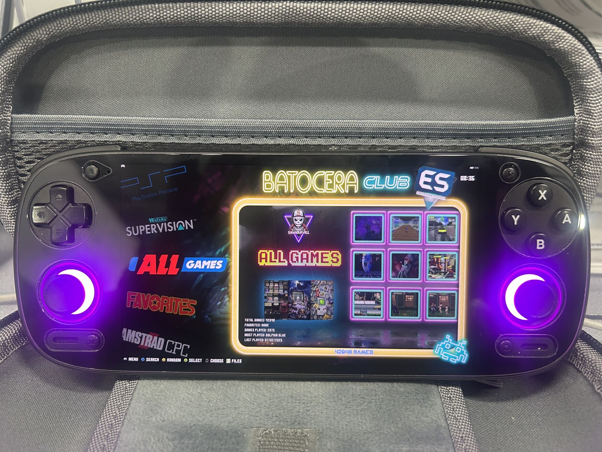 Sd Card Proaded With Games For Retroid Pocket 5 Handheld