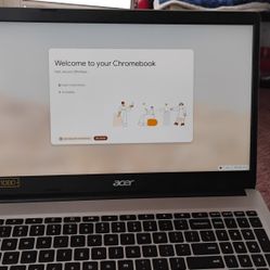 Acer Chrome Grey Touch Screen Laptop 