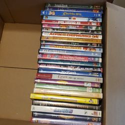 25 Family And Children's DvDs 